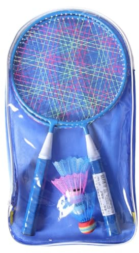ECVGHD 1 Paar Badmintonschläger für Kinder, Badminton-Set für Kinder, Legierung, leicht