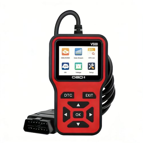 JVTMMY OBD2 Scanner for Citroen Berlingo Berlingo Multispace Berlingo Electric, Car Diagnostic Tool, OBD Reader, Car Code Reader, Plug-and-Play Mechanic Tools, Live Data & Battery Monitoring