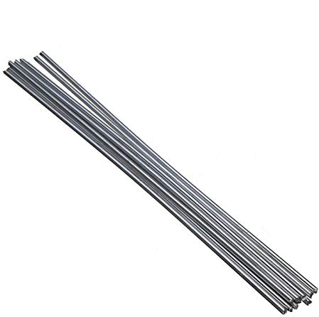 2mm 10pcs/20 Aluminum Electrode Flux Cored Wire TIG Welding or TIG Welding Wire Air Conditioner Brazing Repair Electrode. (Color : 20 PCS)