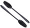 PARENCE.- Set de 2 Cepillos de Limpieza de Silicona Multiusos - 28x3 cm | Ideal para Botellas Botellas - Mango Largo, 2 Piezas