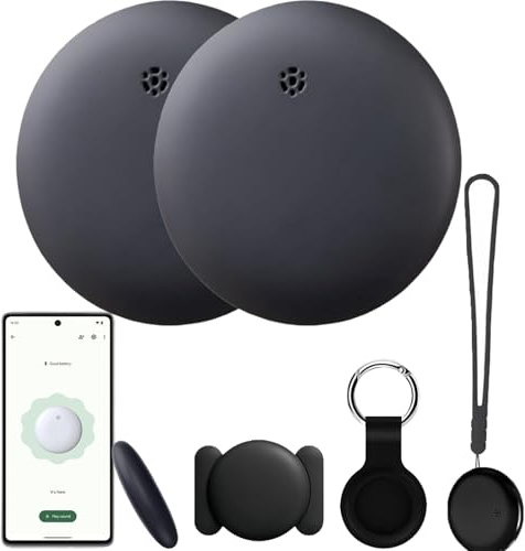 Localizzatore GPS per Auto Senza SIM Senza Abbonamento, GPS Tracker per Auto, Compatibile Android per Bambini, Anziano, Auto, Animali Domestici (2 * Android)