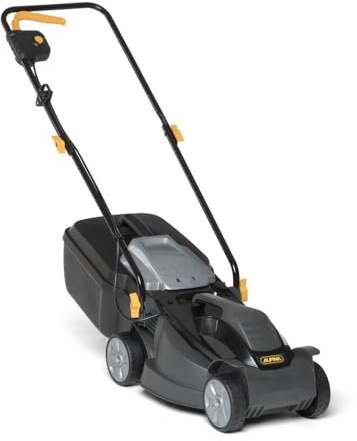 Alpina BL 320 E Tagliaerba Elettrico, 1 kW, 32 cm – Sacco 25 l, Regolazione Altezza 3 Posizioni, Manubrio Pieghevole – Giardini fino a 300 m²