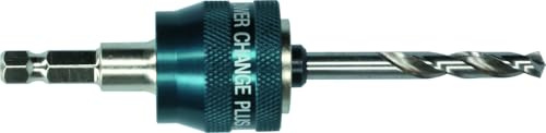 Bosch 2x EXPERT Power Change Plus adapter med centreringsborr (för Metallrör och ‑profiler, Plast, Ø 7,15 mm, Professional Tillbehör Borr)