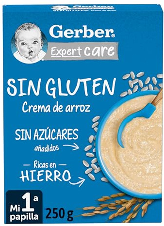 Gerber Papilla De Crema De Arroz, 250g