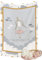 Zinello Design Babydecke aus Mikrofaser-Fleece, extra weich, 120 x 75 cm, mit Liebesbotschaft – Decke zur Geburt für Babys, Mädchen oder Jungen, mit Geschenkbox (Mein kleines Wunder – Mädchen)