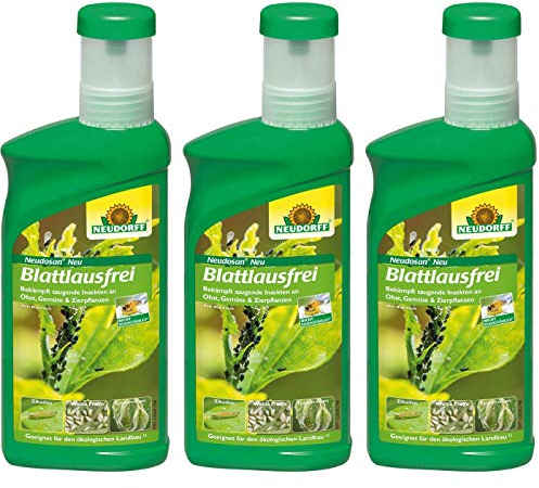 Neudorff Neudosan® Neu Blattlausfrei 1,5 l - sicher bekämpft werden Blattläuse, Blattsauer, Weiße Fliege, Rote Spinne