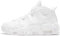 NIKE Men's Air More Uptempo '96 Sneaker, White, 8 UK