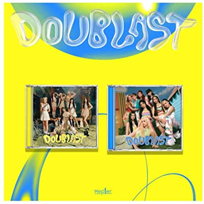 Dreamus KEP1ER - DOUBLAST (2nd Mini) Jewel case ver. CD (Lemon Blast ver), 173 x 240 mm (CMAC11749)