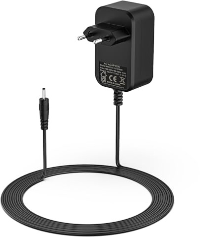 Jippofu Alimentatore 15W Cavo di alimentazione Compatibile con Alexa Echo Dot 3a 4a 5a Gen Echo Show 5 1a 2a Gen Echo Spot Echo Pop Fire TV Cube Caricatore Caricabatterie Adattatore Charger 1.8m