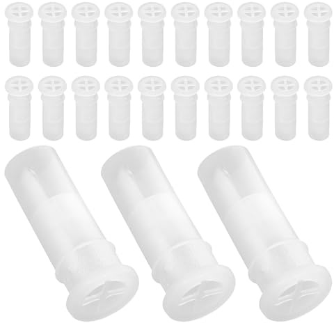 GARVALON 100 Pezzi Squeakers Ricambio per Giocattoli Cani e Gatti Inserto Rumore per Riparazione Peluche Materiale Durevole e Compatibile per Gioco Interattivo e Viaggi
