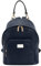 David Jones - Damen Kleine Rucksack Backpack - Frauen Weiches PU Leder Daypack - Casual City Mode Tagerucksack Schultasche Schulranzen Schulrucksack - Damenrucksack Städt Mädchen Fashion - Dunkelblau