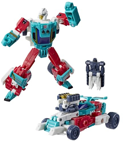Transformers Age of the Primes Autobot Joyride, Deluxe Class 5.25-inch Converting Action Figure, Robot Toys for Ages 8+
