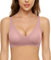 CheChury Soutien Gorge sans Armature Push Up Brassière Femme Sport Confortable Soutien-Gorge pour Quotidien Yoga - Rose - Taille XXL