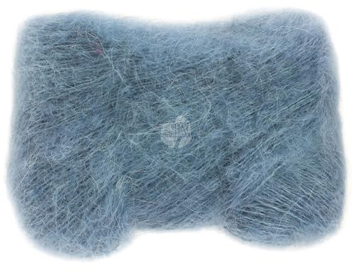 LANA GROSSA Setasuri | Feines Lace-Garn aus Suri-Alpakafasern mit Seide | Handstrickgarn aus 69% Alpaka (Suri) & 31% Seide | 25g Wolle zum Stricken & Häkeln | 212m Garn FB13