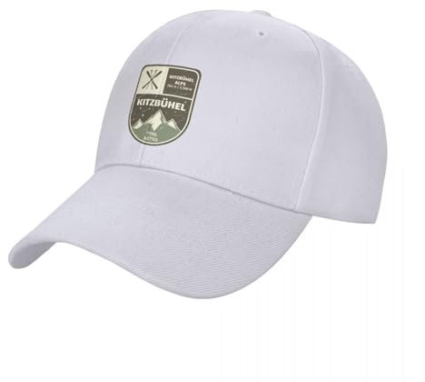 COSIUOS Basecap Kitzbühel Tirol Österreich Baseball Cap Thermal Visor Dad Hat Golf Wear Schutzhut Herren Tennis Damen