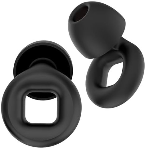 4 Größen Ohrstöpsel zum Schlafen XS/S/M/L, Quiet Ohrstöpsel, Lärmempfindlichkeit, Gehörschutz Ohrenstöpsel Reduktion 27-32dB, Wiederverwendbarer Gehörschutz Aus Flexiblem Silikon für Schlafen