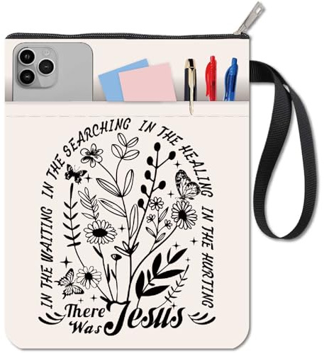 CRASPIRE Copertine per Libri A Farfalla Protezione per Libri Bianchi Custodia per Libri Tascabili Copertina per Libri in Tessuto Lavabile con Cerniera e Tasca Extra per Gli Amanti dei Libri Regali