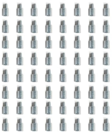 Kado Wall Mount Spacer Adapter Set for Desktop/Portable Monitor, 64pcs M4x14mm Hex Stainless Steel Standoff Spacer Screw Nut Bolt Motherboard Prototyping Accessories for PCB, Computer & Circuit Board
