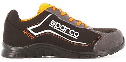 SPARCO - Nitro Didier ESD S3L SR FO - Chaussures de sécurité Unisexes pour la Course à Pied - Chaussures de Travail hydrofuges - Embout Composite - Semelle antidérapante - Respirantes - EU 47