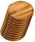 10er SET KESPER 28444 Fleischteller Ø 30 cm aus FSC®-zertifiziertem Akazienholz/Holzteller/Pizzateller/Schneidebrett