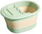 Perfeclan Foot Spa, Prodotti per Pediluvio, Vasca per Pediluvi Secchio per Pediluvio Pieghevole Professionale 26 Punti Di Massaggio Massaggiatore per Pediluvio, Verde