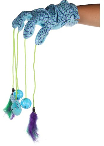 KS Marion HANDSCHUH MIT Spielzeug BLAU 55x21x3,8CM
