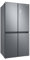 Samsung French-Door-Kühlschrank mit Gefrierfach, 179 cm, 488 l, Twin Cooling+, Power Cool & Power Freeze, Twist Ice Maker, Edelstahl Look, RF48A400EM9/EG