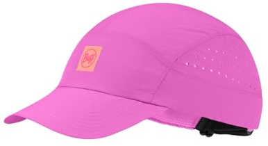 Buff®| Gorra Speed Ligera, Plegable, Materiales reciclados, Proteccion Solar UPF 50, Running, Correr, Deporte Hombre Mujer S/M Rosa