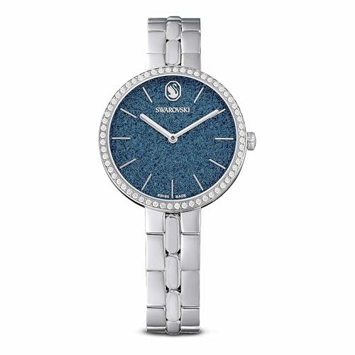 Swarovski Cosmopolitan Kollektion Klocka, Swiss Made, Metallarmband, Silverfärgad