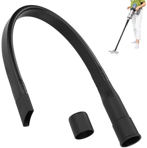 Suceur plat long et flexible pour aspirateur - 65 cm - Universel - Avec raccord de 35/32 mm - Compatible avec tous les appareils Miele, AEG, Siemens, Samsung, Philips