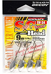 Decoy Tete Plombee SV 34-5g - H.No.1/0 - Grey - Sv34 1/0 5G