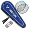 VICTOR Ultramate 6 Badmintonschläger für Einsteiger aus Carbon + Aluminium, Schlägerset (2 Stck),3 Nylonshuttle,1 Bag