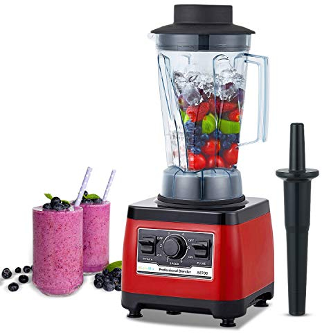 Biolomix Hochleistungsmixer 2200W, 2L Fassungsvermögen Smoothie-Mixer mit Selbstreinigungsfunktion, BPA-frei Geeignet für Milchshakes, Smoothies, Säfte und Saucen (A8700)