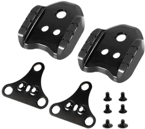 Generic Rennrad-Schuh-Stollen-Adapter | Fahrrad Schuh konverter | Rode SPD Cleat Adapter | Fahrradschuhe Pedal Cleat Verriegelungsklampen | Fahrradzubehör für Rennradpedale, QPTF445M75D9T8S9NOTJ