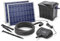 esotec Solar Teichfilterset Premium 70/3400, Teichfilter Komplettset, 3400 l/h, 4 Stufen Filterung, Solarmodule 150Wp, Teichpumpe außen, Gartenteich Reinigungssystem, 101071