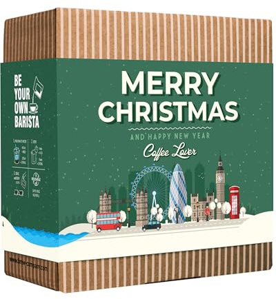 Christmas Coffee Gifts for Men & Women with 5 World's Finest Coffees