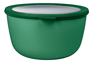 Mepal - Multi Bowl Cirqula Rectangular - Vorratsdose mit Deckel - Geeignet als Luftdichte Aufbewahrungsbox für den Kühlschrank, Mikrowellengeschirr & als Frischhaltedosen - 3000 ml - Vivid green