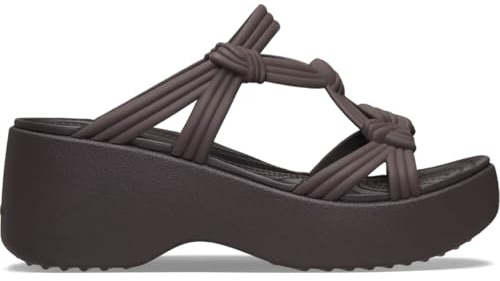Crocs Brooklyn Knot Sky Sandal 34-35 EU Espresso