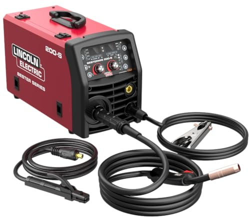 Saldatrice Multiprocesso BesterMIG 200-S Synergica con Funzione MIG MAG MMA Lift TIG Lincoln Electric