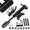 Bike Tyre Repair Tool Kit - DAWAY A35 Bicycle Frame Bag with 120 Psi Mini Pump, 16 in 1 Multi Tools, Tyre Levers & Self Adhesive Tube Patch, Practical Gift