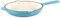 Lätt Home Padella Skillet in Ghisa Smaltata Azzurra con Beccuccio 22cm. Cast Iron Skillet Antigraffi Idonea per Piani Cottura a Induzione, Gas, Elettrico e Forno. Padella per Frittata, Risotti...