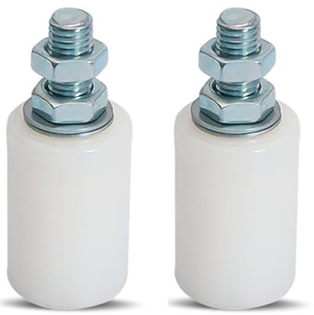 ANBOO Guide Porte Coulissante, | 30 x 40 | Plaque de Guidage Nylon, Olive or Guide Rollers for Sliding Doors, Sliding Door Guides or Other Applications (2, 30 * 40)