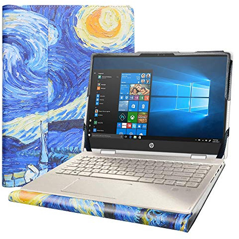 Alapmk Protective Case for 14 HP Pavilion x360 - Compatible with HP Pro C640, C645 Chromebooks & 14a-naXXXX - Starry Night