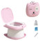 Xiantian 3-in-1 Portable Potty for Toddlers - Foldable Training Toilet Seat, Carry Potty Chair - Pink