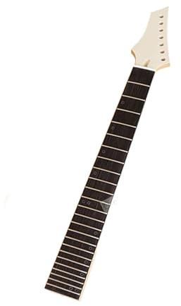 Mástil Guitarra Portátil Mástil De Guitarra Eléctrica DIY Siete Cuerdas Arce 24 Trastes Para Zurdos