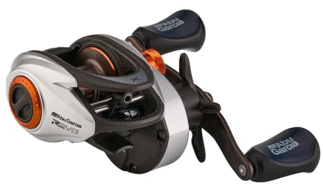 Abu Garcia Revo 5 X Low Profile Fishing Reel, Left Handle Position, C6 Carbon Frame & Asymmetrical Body Design, Durable, Lightweight Fishing Reels