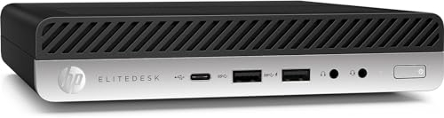 HP EliteDesk 705 G5 Mini PC Computer AMD Ryzen 5 Pro 3400GE RAM 16GB SSD 240GB Windows 11 + Office 2021 WiFi (Generalüberholt)