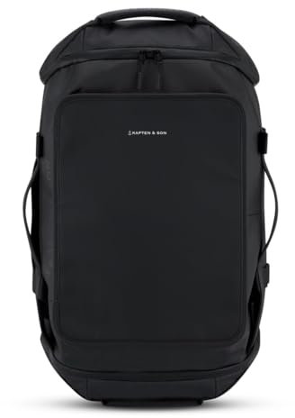 Kapten & Son Lisbon Duffle Backpack All Black