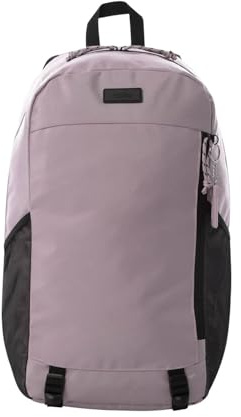 TOTTO - Mochila para Ordenador Portátil de 15 Pulgadas, Modelo Rambo, Capacidad 30 L, 2 Compartimentos, 2 Bolsillo Botella, Bolsillo Interno con Cremallera, Organizador Sencillo, Color Keepsake Lilac