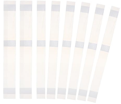 PATIKIL 20Pcs Bandes Adhésives Thermofusibles pour Reliure, 11.2 Pouces 25mm Bandes en Résine pour Réparation de Livres, Albums, Fichiers